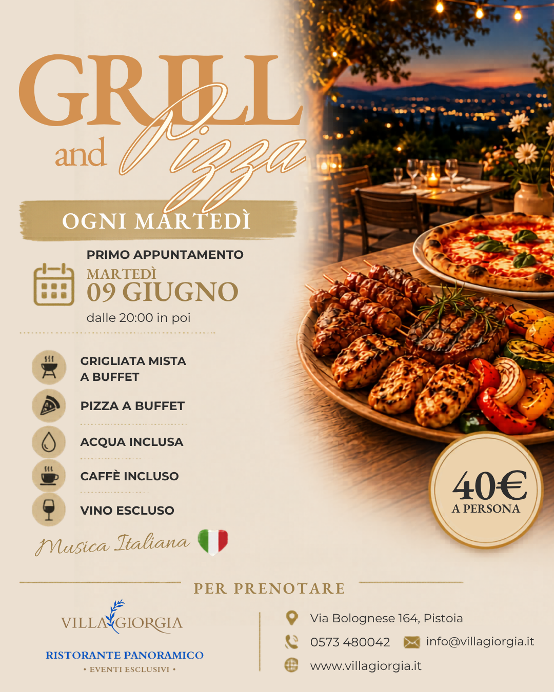 Grill and Pizza