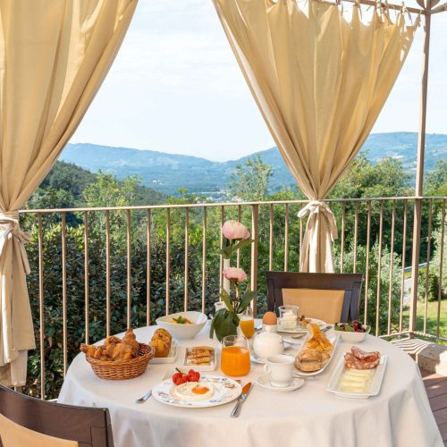 colazione sopra le nuvole